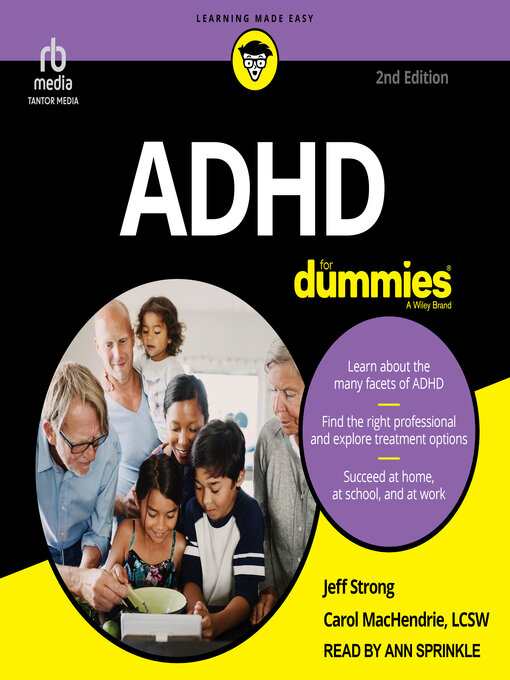 Title details for ADHD For Dummies by Jeff Strong - Available